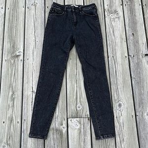 Kancan Acid Wash High Rise Skinny Jean